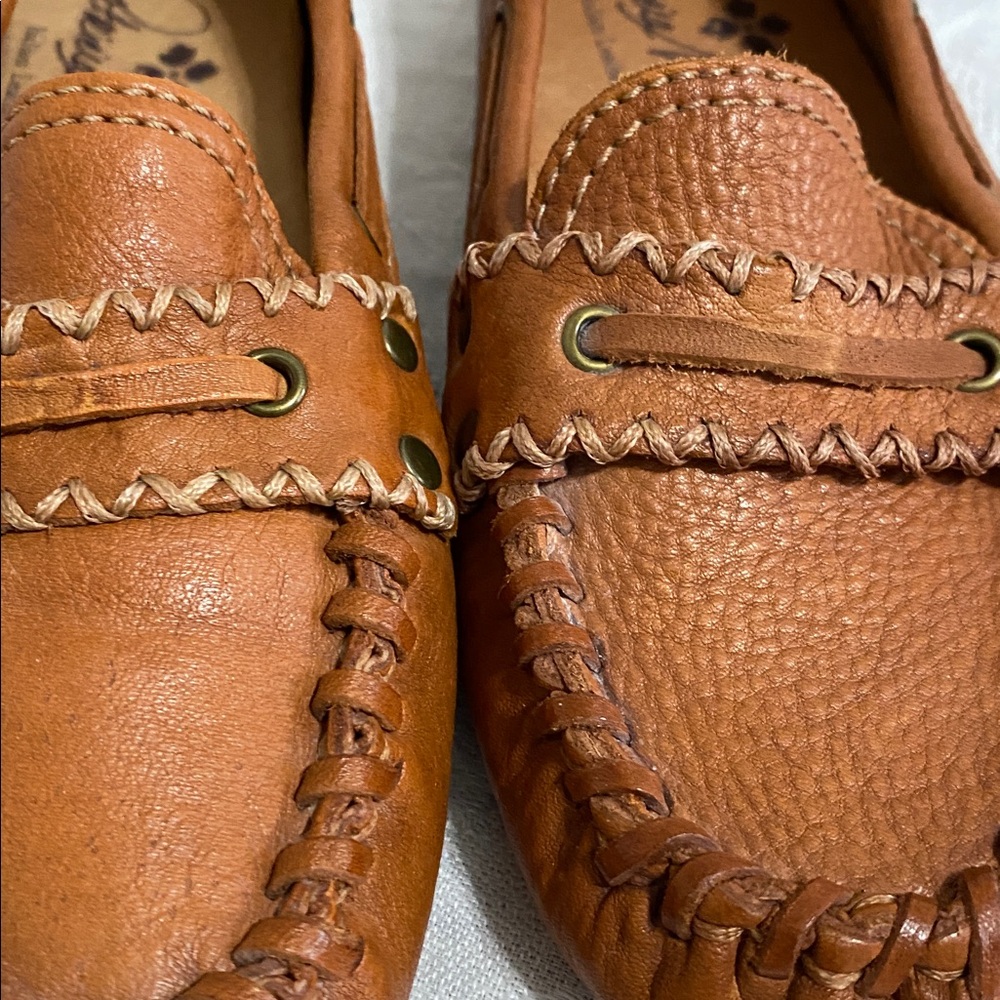 Patricia Nash Tan Leather Domenica Shoes Originally $148 - Picture 8 of 8